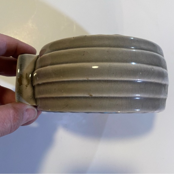 Vintage Thrifty Tom Whitestone Savings ceramic bank, has chip see last pic, H 5” - Picture 6 of 8